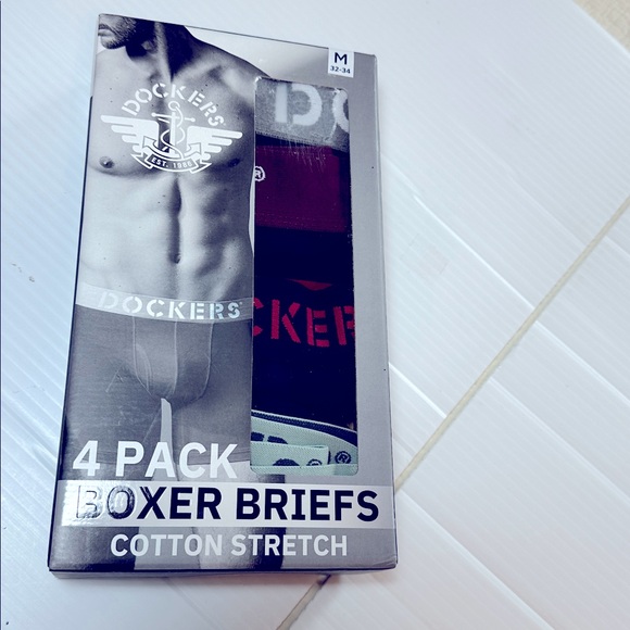 Dockers Other - NWT Dockers 4-pk Boxer Briefs M